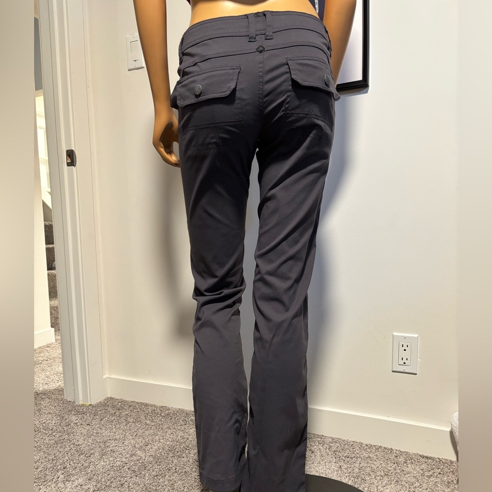 Prana Halle Charcoal Gray Pants Sz2